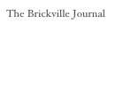 The Brickville Journal